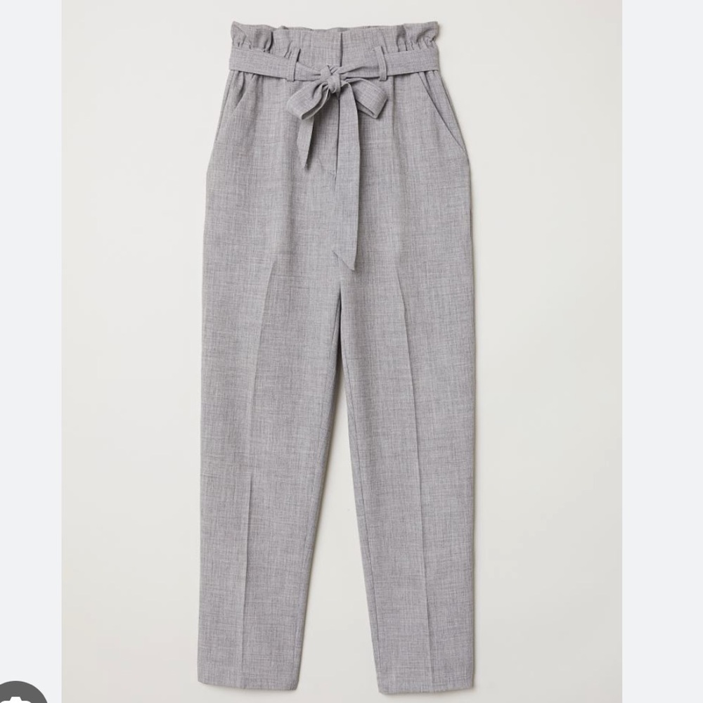 H&M High Waisted Dress Pants with Belt